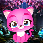 Play Palani Games - Palani Graceful Pink Cat Escape Game